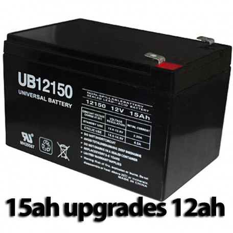 Pride Mobility Silver Star Lift Battery Pack replacement 15ah