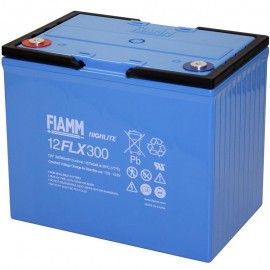 12FLX300 12v 75ah High Rate Battery replaces Power TC-1280X, TC1280X