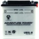 Adventure Power UB5L-B (YB5L-B) (12V, 5AH) Motorcycle Battery
