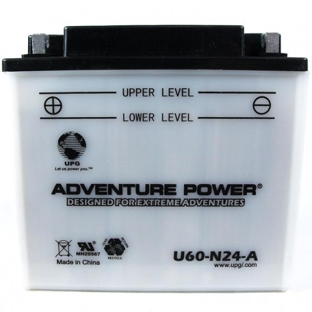 Adventure Power U60-N24-A (Y60-N24-A) (12V, 28AH) Motorcycle Battery