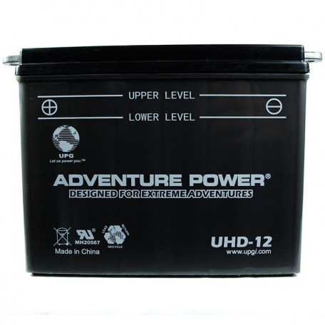 Adventure Power UHD-12 (YHD-12) (12V, 28AH) Motorcycle Battery
