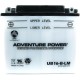 Adventure Power UB16-B-LM (YB16-B-CX) (12V, 19AH) Motorcycle Battery