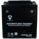 Adventure Power UT5AL-BS (YB5L-B) (12V, 5AH) Motorcycle Battery