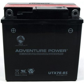 Adventure Power UTX7E-BS (YB7-A) (12V, 7AH) Motorcycle Battery