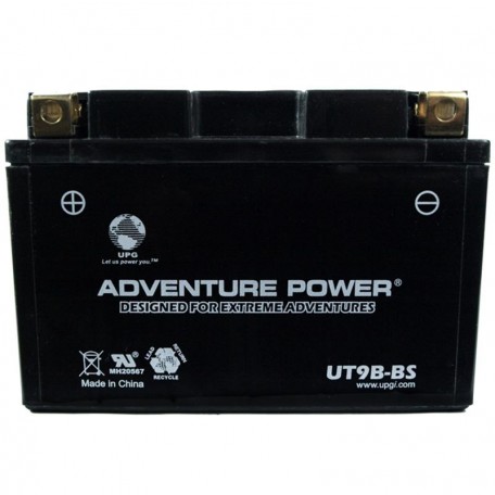 Adventure Power UT9B-BS (YT9B-BS) (12V, 8AH) Motorcycle Battery