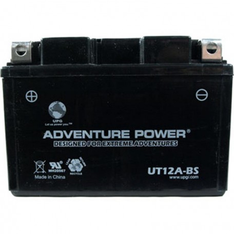 Adventure Power UT12A-BS (YT12A-BS) (12V, 9.5AH) Motorcycle Battery