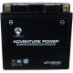 Adventure Power UT14B-BS (YT14B-BS) (12V, 12AH) Motorcycle Battery