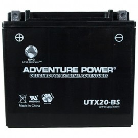 Adventure Power UTX20-BS (YTX20-BS) (12V, 18AH) Motorcycle Battery