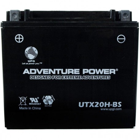 Adventure Power UTX20H-BS (YTX20H-BS) (12V, 18AH) Motorcycle Battery