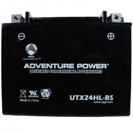 Adventure Power UTX24HL-BS (YTX24HL-BS) (12V, 21AH) Motorcycle Battery